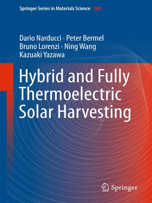 cover image of Hybrid and Fully Thermoelectric Solar Harvesting